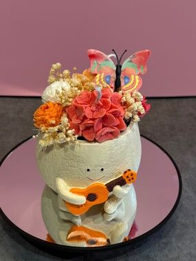 Whimsical Floral Soy Wax Candle